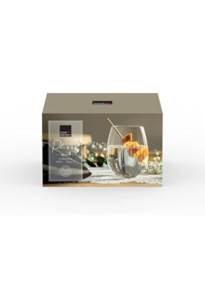 Royal Leerdam 4PCS PLISSE TUMBLER SET 440 ML