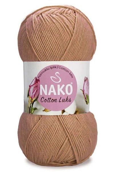 NAKO Βαμβακερά νήματα πλεξίματος Luks