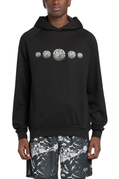 Reebok HOOPWEAR HOODIE Siyah Erkek Sweatshirt
