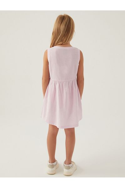 Minnie Mouse Girl's Dress for 3-8 Years - Rose