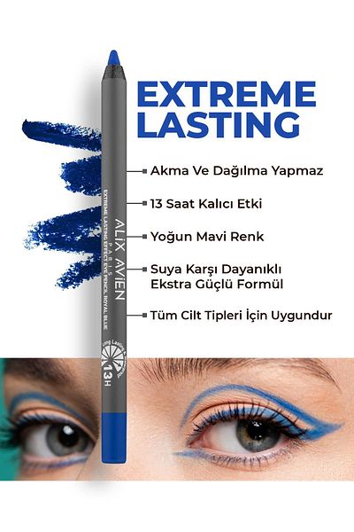 alix avien paris EXTREME LASTING EFFECT EYE PENCIL ROYAL BLUE