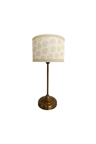 Bahar Aydınlatma Laura Antique Gold Metal Lampshade