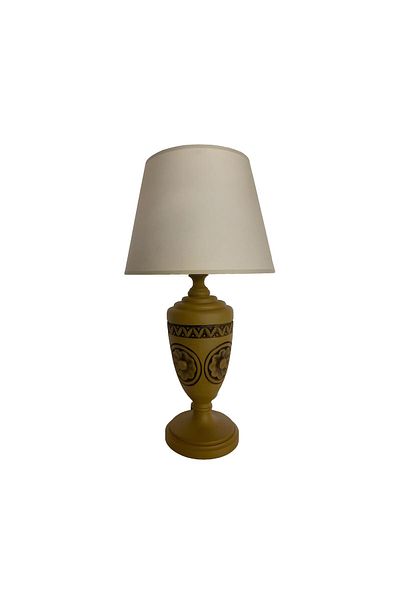 Bahar Aydınlatma Dark Orange Daisy Polyester Lampshade