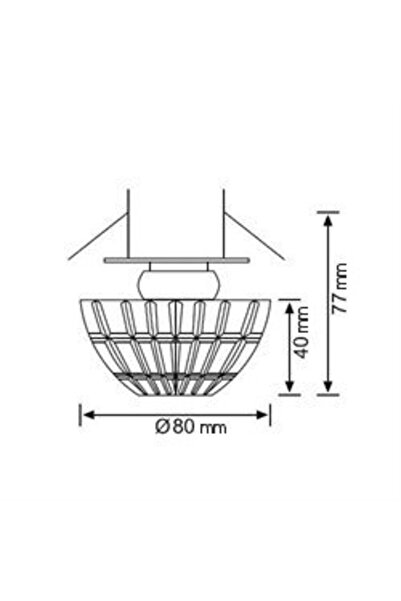 Genel Markalar Jupiter Camlı Spot - 1280