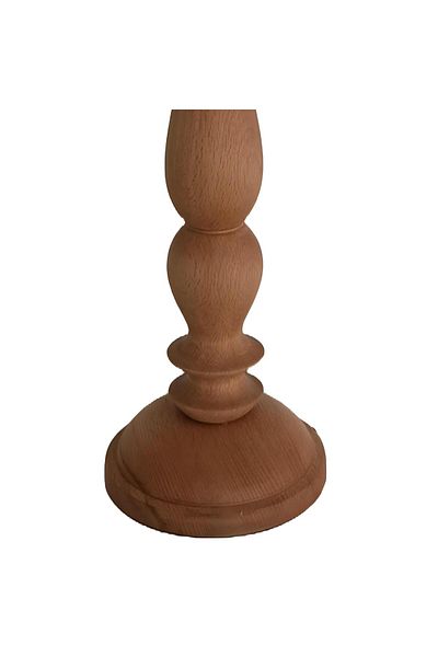 Bahar Aydınlatma Riley Brown Wooden Lampshade - Stylish and Useful