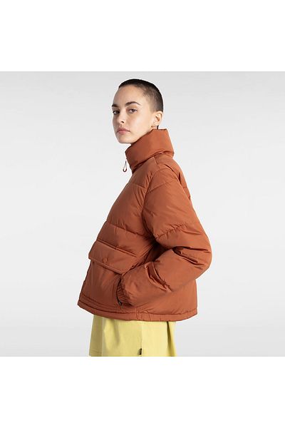 Vans Дамско кафяво пухено палто Mte Aubrey Primaloft