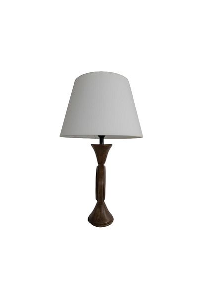 Bahar Aydınlatma Dustin Brown Polyester Antique Lampshade