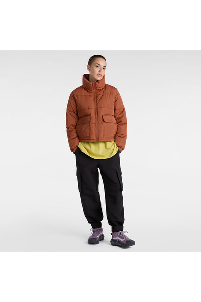 Vans Mte Aubrey Primaloft Puffer Kadın Kahverengi Mont
