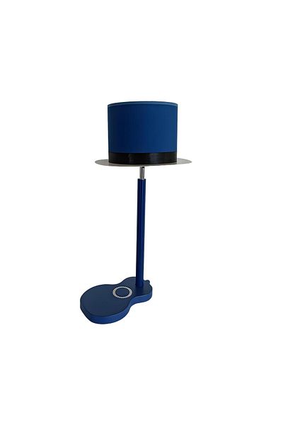 Bahar Aydınlatma Navy Blue Metal Guitar Lampshade - Design