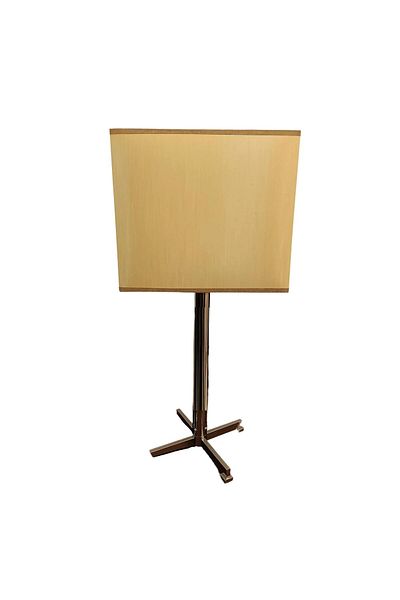 Bahar Aydınlatma Metal Tripod Lampshade - Chrome Colored Leg