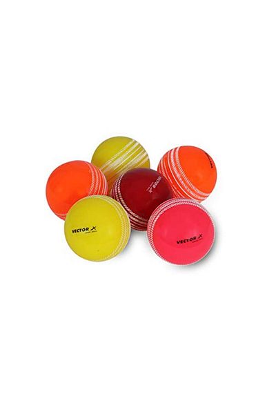 Vector X Swing Wind Ball for Cricket (Pack of 6)