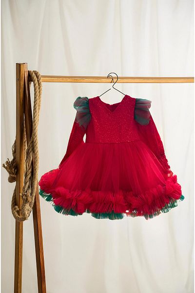 ZEHER Carnival Long Sleeve Girl's Dress - New Year's Special