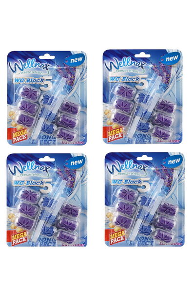 Wellnax breeze refresh Wc Klozet Blok Lavanta Ferahlığı 3'lü Mega Paket - Wc ...