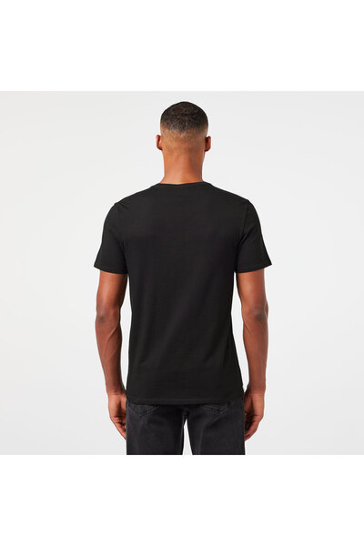 Lacoste Men's Slim Fit V-Neck 3-Piece Black Undershirt