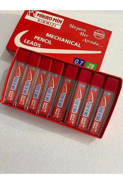 Mikro Red Color 24 Tube 0.7 Pen Nib
