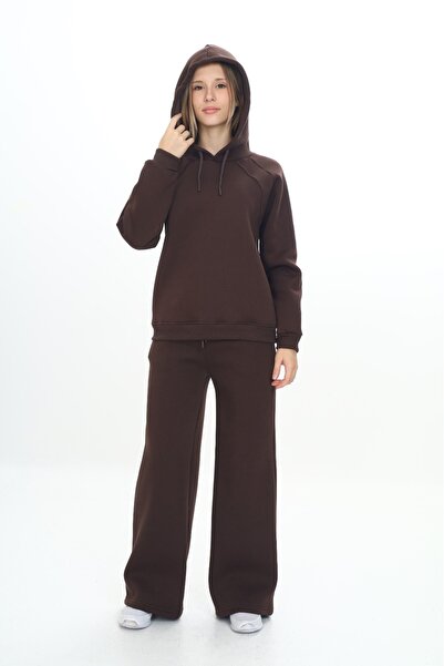 Toontoy Σετ αθλητικής φόρμας Raglan Sleeve με κουκούλα για κορίτσια