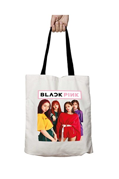 ART HEDİYE Чорна сумка BlackPink Black Pink з чорними ручками, найпопулярніша...