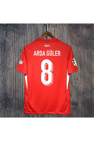 kombinezyum Euro 2024 National Team - 8 Red Jersey, Turkey Comfort Set