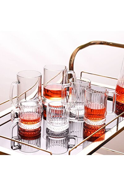 Paşabahçe 2 Pieces Elysia Glass Mug Set 310 Ml