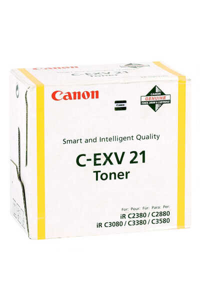 Canon C-exv-21/0455b002 Sarı Orijinal Fotokopi Toneri