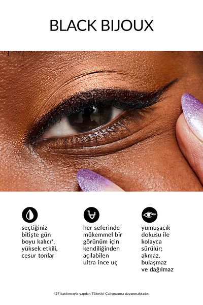 AVON AVON GLIMMERSTICK REINVENTION - DIAMONDS - BLACK BIJOUX