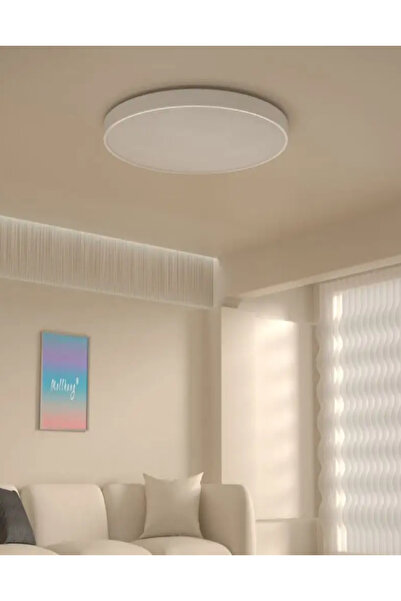Voxify 18w Metal Kasa Uzun Ömürlü Tavana Sıfır Led Panel Armatür Avize Tavan Lambası 6500K Beyaz Işık 22cm