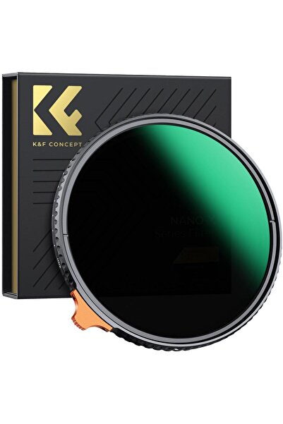 K&F CONCEPT 95mm ND2-400 Nano-X II Değişken ND Filtre ( 1-9 Durak )