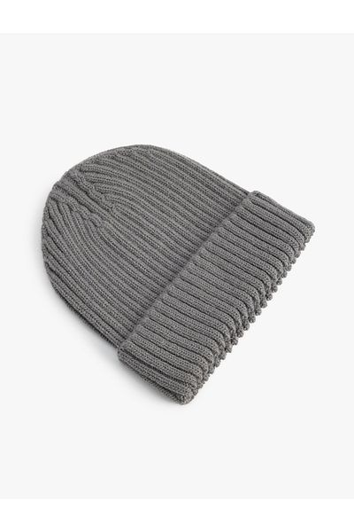 Koton Šedý pánský baret 5Wam50005Aa