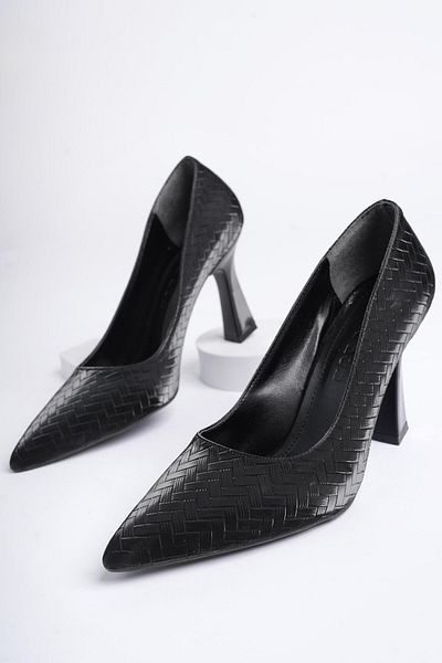 MUGGO Pantofi stiletto cu toc pentru femei cu vârf ascuțit garantat Goes