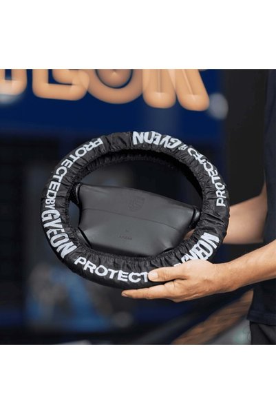 Gyeon Q²M Steering Wheel Cover Araç Direksiyon Koruyucu Kılıf Siyah- 1 Adet