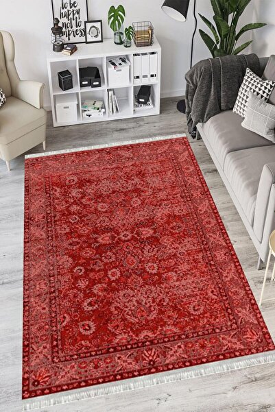 MOTTO HALI Otantik Eko Punto Kaymaz Tabanlı Yıkanabilir Antibakteriyel Dijital Baskı Halı Yolluk