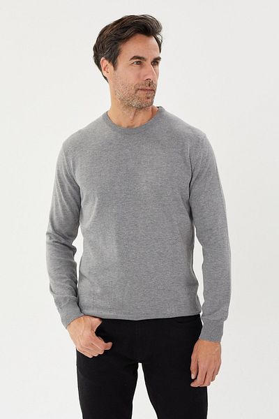 Tony Montana Tony Classics Crew Neck Basic Knitwear- T-1001