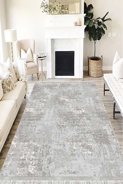 MOTTO HALI Doku Eko Punto Kaymaz Tabanlı Yıkanabilir Antibakteriyel Dijital B...