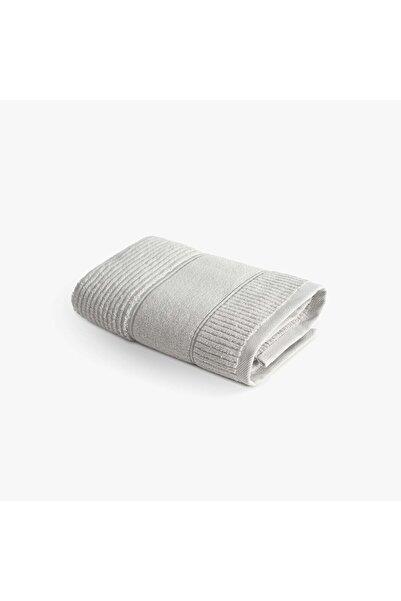 Green Black Eliza Face Towel Gray