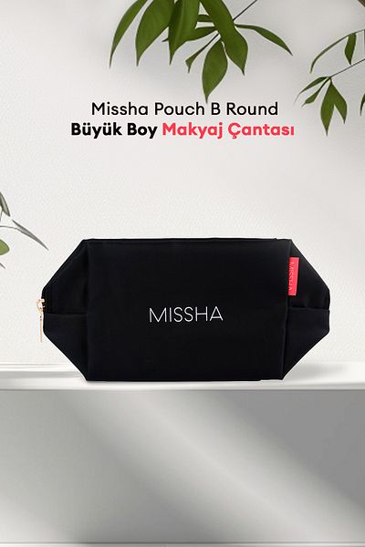 Missha Large Size Look Makeup Bag - Pouch B Round