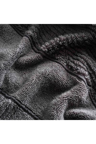 Green Black Anthracite Color Face Towel