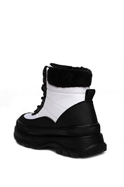 İncim Γυναικείες μπότες χιονιού με λευκή ψηλή σόλα από μαλλί, ανθεκτικό στο κρύο Parachute