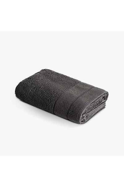 Green Black Anthracite Bath Towel
