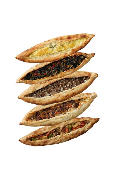 niyazi kesim Pidost Pide (5 Adet) Kıymalı,peynirli,ıspanaklı,sebzeli Tavuklu,kavurma Kaşarlı Pide