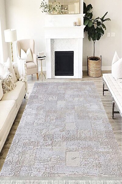 MOTTO HALI Doku Eko Punto Kaymaz Tabanlı Yıkanabilir Antibakteriyel Dijital B...