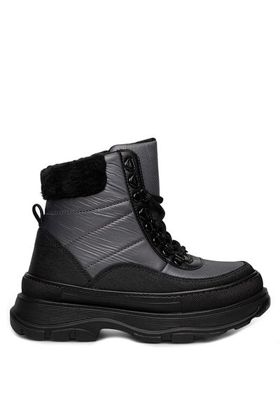 İncim Γυναικείες μπότες χιονιού Smoked High Sole Wool Cold Resistant Parachute