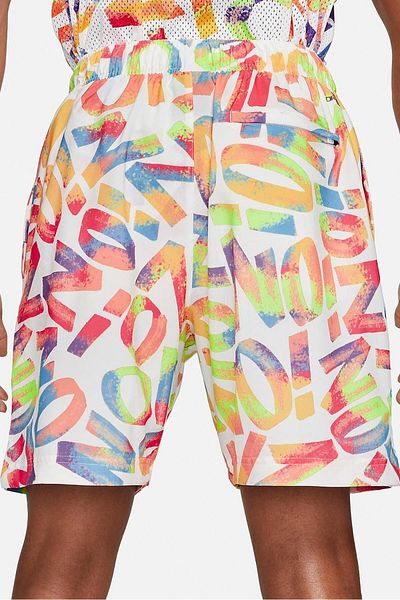 Nike Ανδρικό σορτς Jordan Zion Dri-fit Performance Aop Woven Λευκό