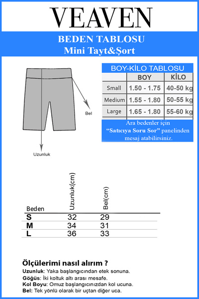 VEAVEN Lacivert Mini Tayt Şort Etek Altı & Voleybol & Havuz Ve Deniz Şortu & Günlük