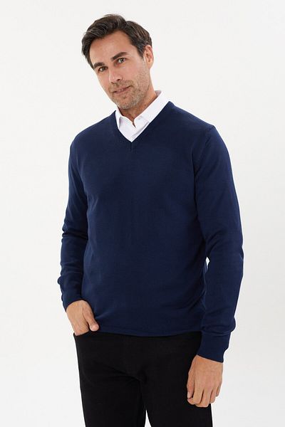 Tony Montana Πλεκτό πουλόβερ Tony Classics V Neck - T-1002