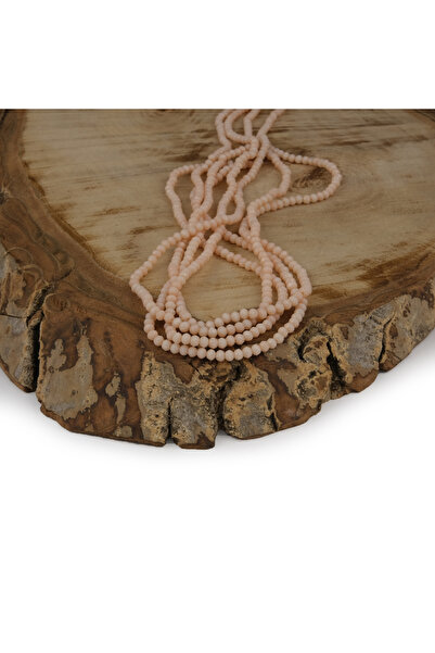 Prestij Boncuk 2 mm roze kristalne perle - A132