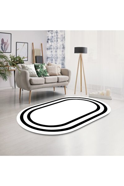 MOTTO HALI Modern Eko Punto Kaymaz Tabanlı Yıkanabilir Antibakteriyel Dijital...