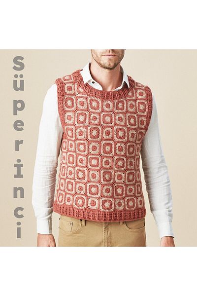 NAKO 23315 Melange Acacia - Ροζ Super Pearl Wool Πλεκτό Χειροποίητο Σχοινί