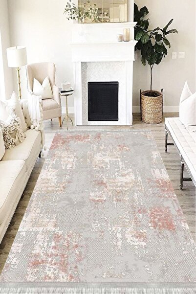 MOTTO HALI Doku Eko Punto Kaymaz Tabanlı Yıkanabilir Antibakteriyel Dijital B...