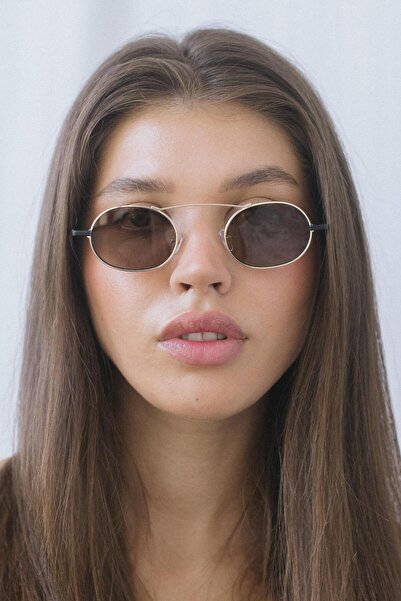 Bilge Karga نظارات شمسية أوليفر نيو باللون البني الذهبي