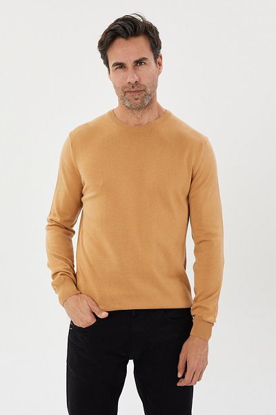 Tony Montana Tony Classics Crew Neck Basic Knitwear- T-1001